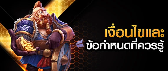 เงื่อนไขและข้อกำหนดที่ควรรู้